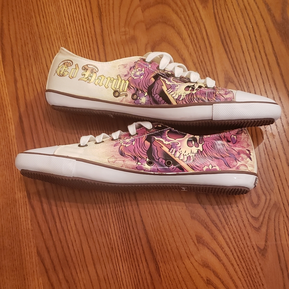 Ed Hardy sneakers, size 8 - Picture 10 of 10